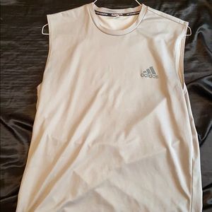 muscle tee: adidas